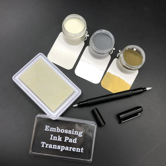 clear embossing powder