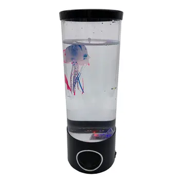 

LED Mini Desktop Fantasy Jellyfish/Fish Lamp with Color Changing Light Effects,Jelly Fish Tank Aquarium Mood Lamp