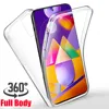 360 Full silicone case For Samsung A31 A41 A51 A21s A71 A20 A50 A70 M31s S20 Fe Note 20 ultra S10 S9 S8 J4 J6 plus A6 A7 A8 2022 ► Photo 1/5