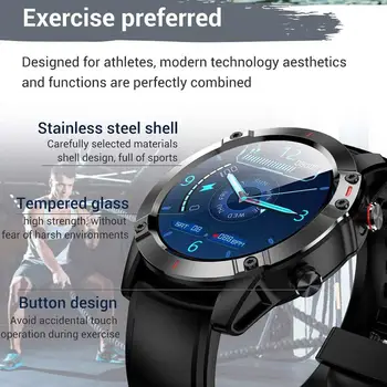 

2020 New Men Women Bluetooth Smart-watch For Android IOS Electronics Smart Clock Fitness Tracker Sports Heart Rate Monitor