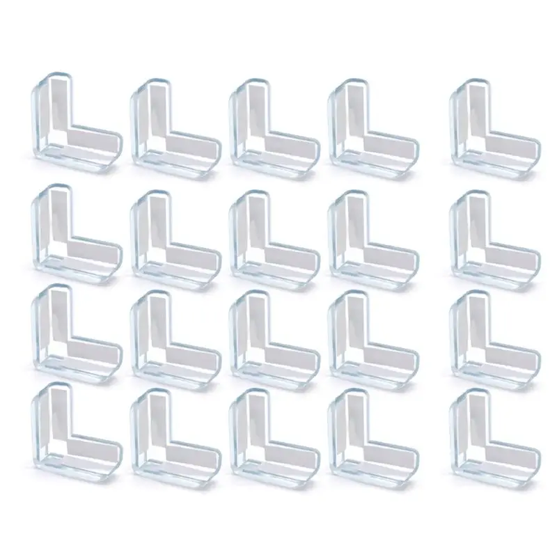 20 pcs Table table Corner protector Edge Baby safety buffer Protective caps