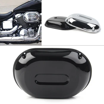

Motorcycle Air Filter Cover Cap Protector For Honda VT750DC Shadow Spirit 2001 2002 2003 2004 2005 2006 2007 ABS Black / Chrome