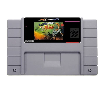 

Hot Selling 16bit 46pin Super Game Card - Earthworm Jim