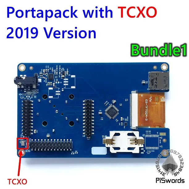 Новая версия portapack с TCXO для hackrf один хаос прошивки 0.05ppm tcxo и металлический корпус - Комплект: Комплект 1