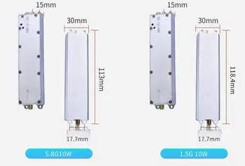 

1.5 2.4 5.8G Uav Jamming Module Drone Jammer Counter Module Controller Small Size Gun Type Special Can Be Customized