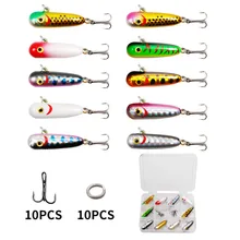 

10PCS Pencil Fishing Bait Hard Bait Plastic Lure Fishing Gear Tackle Accessories Fishing Lures Tackles