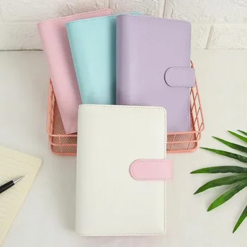 

A5 A6 Classic Loose Leaf Ring Binder Notebook Multifunctional Planner Weekly Monthly Diary Notebook Cover Stationery 1pc