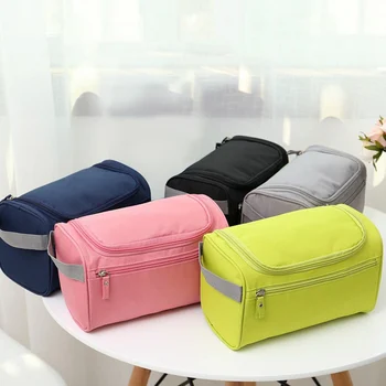 

Oxford Makeup Case Extra Large Portable Professional Big Capacity Washable Pouch Cosmetic Bag Toiletry Kit Travel Organizer New