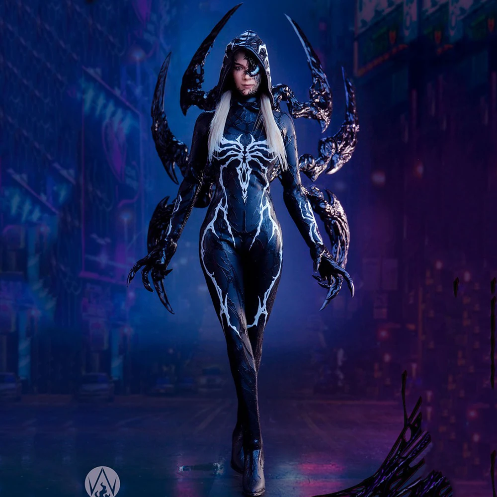 WAR STORY WS006B 1/6 Queen of the Dark Spider Female Figure Toys Deluxe Version 