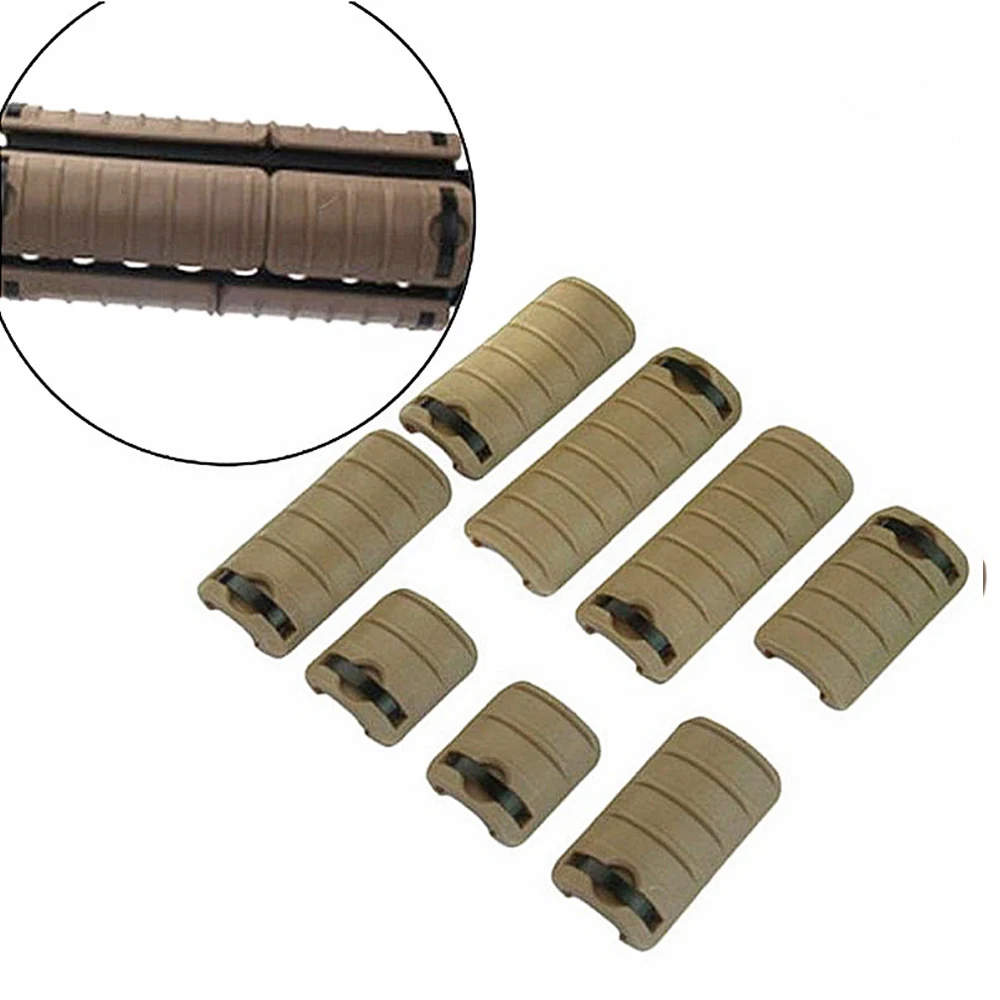 Kac Knights M4 Handguard Panel With Ribs Rail Covers Panel 8 Pcs /set