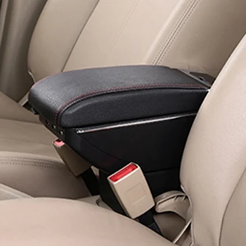 

For 2017 Kia Rio 4 Rio X-Line Armrest Box Central Store Content Box Cup Holder Ashtray Interior Car-Styling Accessories