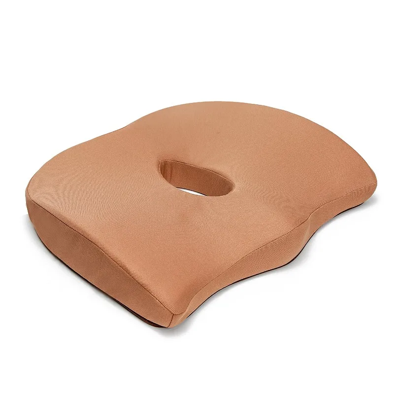 Car Cushion Summer Skid-proof Air Cushion Office Seat Increase Cushion - Название цвета: Brown