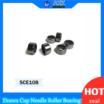 

SCE108 Bearing 15.88*20.64*12.7 mm ( 5 PCS ) Drawn Cup needle Roller Bearings B108 BA108Z SCE 108 Bearing