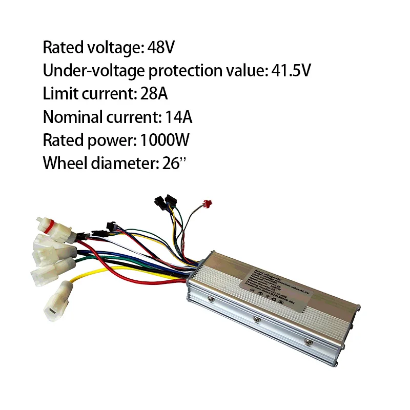 4.00E+12 1000W Electric Bike Controller LCD DC48V28A Controls Motor Brushless Controller Ebike