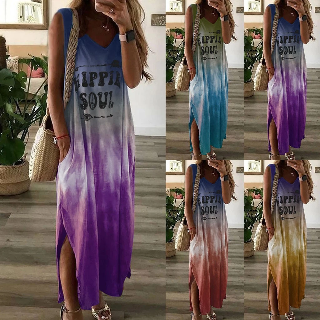 hippie soul maxi dress