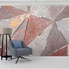 Большие плакаты на заказ, фрески Ретро абстрактные обои с линиями фрески