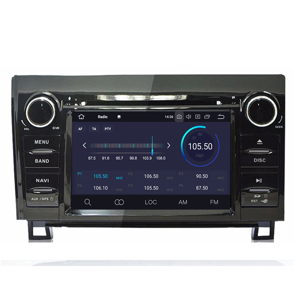 Perfect 7" IPS DSP 4G 64G Android 9.0 2 DIN CAR multimedia player for Toyota Sequoia Tundra RADIO stereo auto audio navigation with DVD 3 Perfect 7" IPS DSP 4G 64G Android 9.0 2 DIN CAR multimedia player for Toyota Sequoia Tundra RADIO stereo auto audio navigation with DVD 3