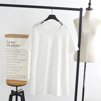 

Shirt Women New t-shirts Gray women 2020 vogue Vintage tshirts cotton women