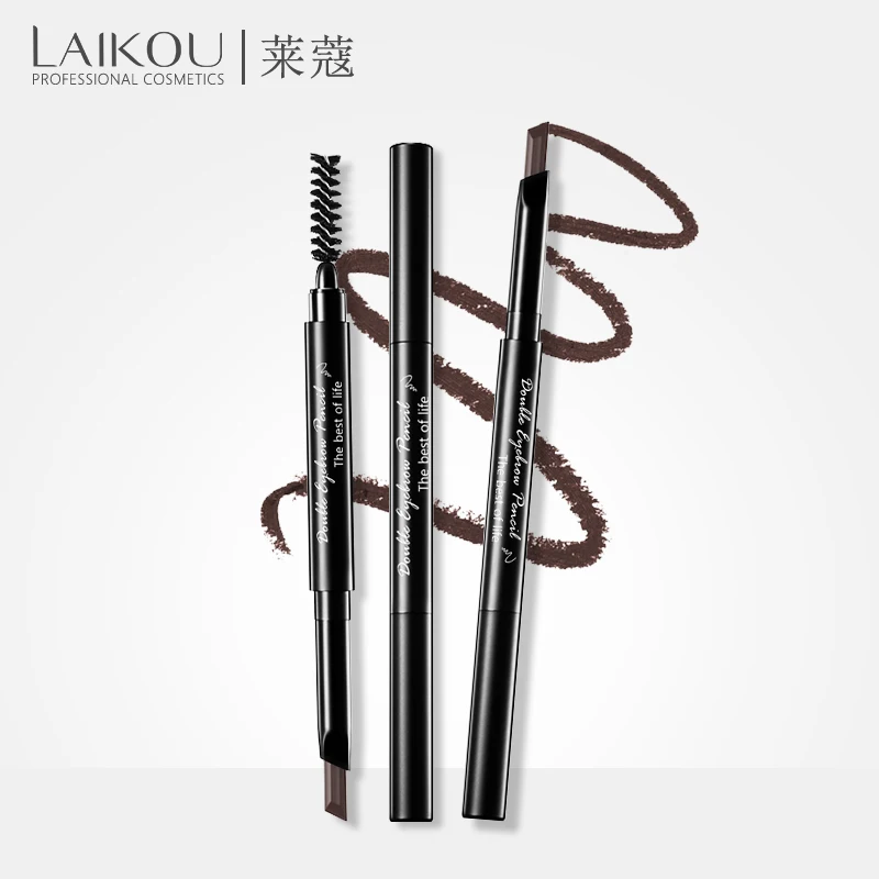 LAIKOU Brand Eyebrow Pencil & Brush Eyebrow Enhancer Long Lasting Makeup Korean Cosmetic Eye Waterproof Make UP Tool Cosmetics LAIKOU Brand Eyebrow Pencil & Brush Eyebrow Enhancer Long Lasting Makeup Korean Cosmetic Eye Waterproof Make UP Tool Cosmetics