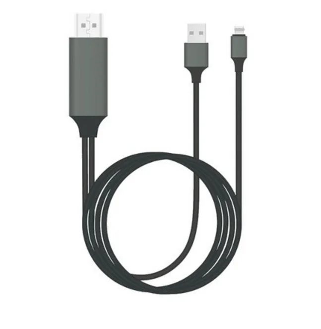 4K USB 3,1 USB-C type C к HDMI кабель HDTV Hdmi адаптер для lenovo ThinkPad X1 MacBook Pro samsung S8 S9 NOTE8 - Цвет: Black