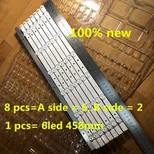 1 комплект = 8 шт. Новинка тест для TCL 42E10 L42F3308B L42F3309B 4C-LB420T-HQ2A/HQ2B 6led 458 мм