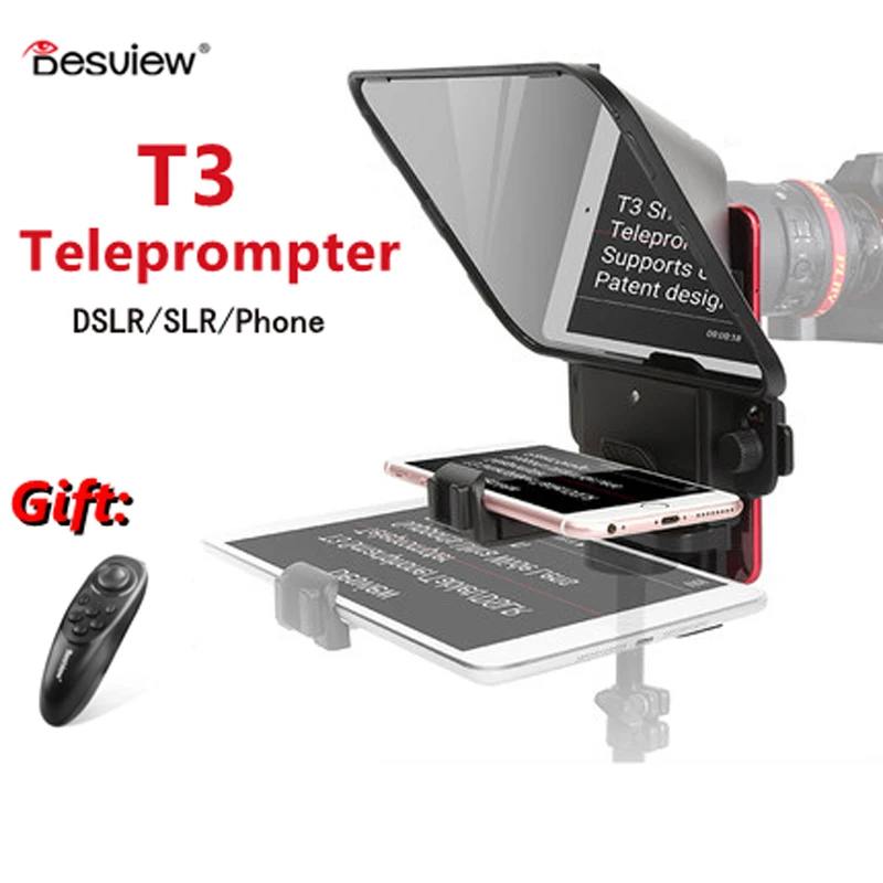 BESTVIEW T3 телеподсказка для мобильного телеподсказчика артефакт видео камеры Canon