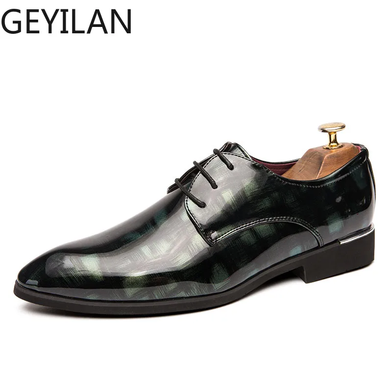 

Big size 38-46 Schoes Formal Oxford Shoes Men Fashion Wedding Shoes Leather Pointed Toe Mens Dress Shoes Sapato Oxford Masculino