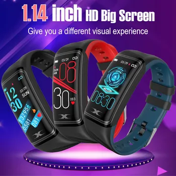 

V30S Smart Bracelet Heart Rate Blood Pressure Oxygen Sleep Monitoring Bluetooth Fitness Tracker Large Screen Smart Watch