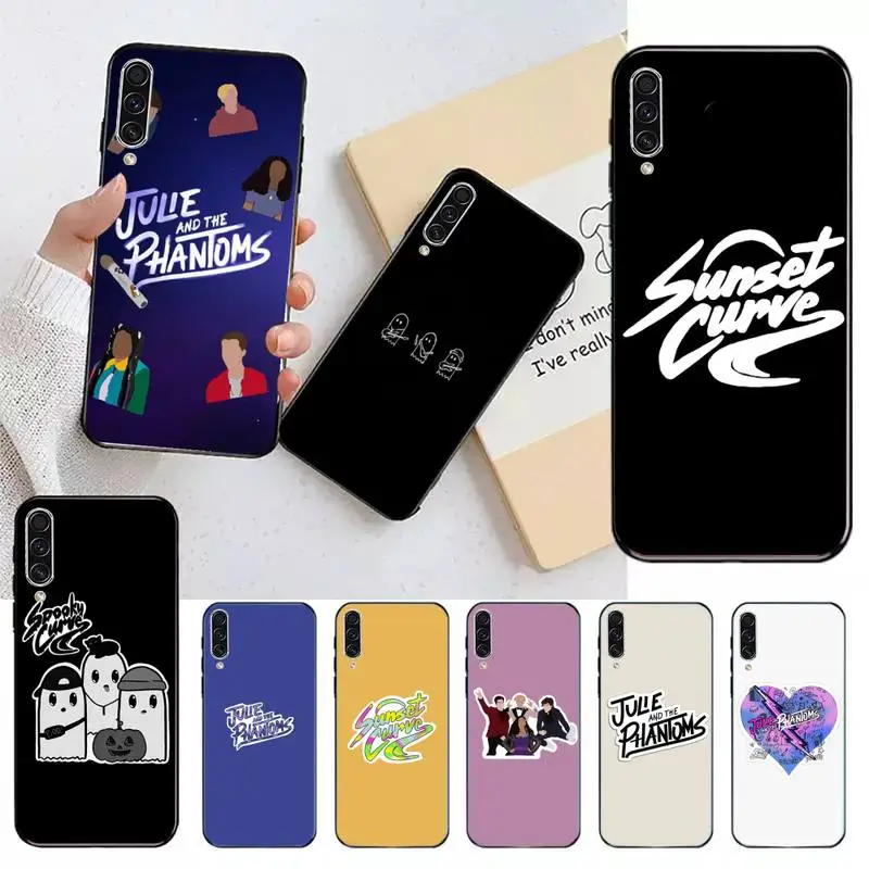 Чехол для телефона Julie and the Phantoms Sunset Curve Samsung A20 A30 30s A40 A7 2018 J2 J7 prime J4 Plus S5 Note 9 10 |