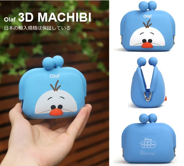 Disney аутентичный Микки Минни Маус мультфильм милый силиконовый кошелек для монет маленьких девочек кошелек маленькие подарки для кошелек для мальчиков