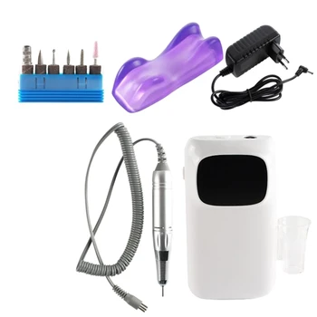 

Portable Nail Rig Rechargeable Electric Nail File with Battery Sn, Suitable for Acrylic Nails RPM35000 EU Plug