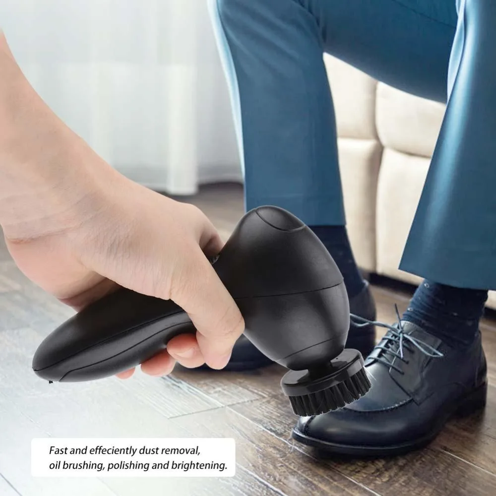 Electric Shoes Polisher Portable Automatic Shoes Cleaning Brush Cleaner Leather Sneaker Maintenance Leather Shoe Polisher shoe cleaner shoe brush shoe cleaning kit shoe shining tool