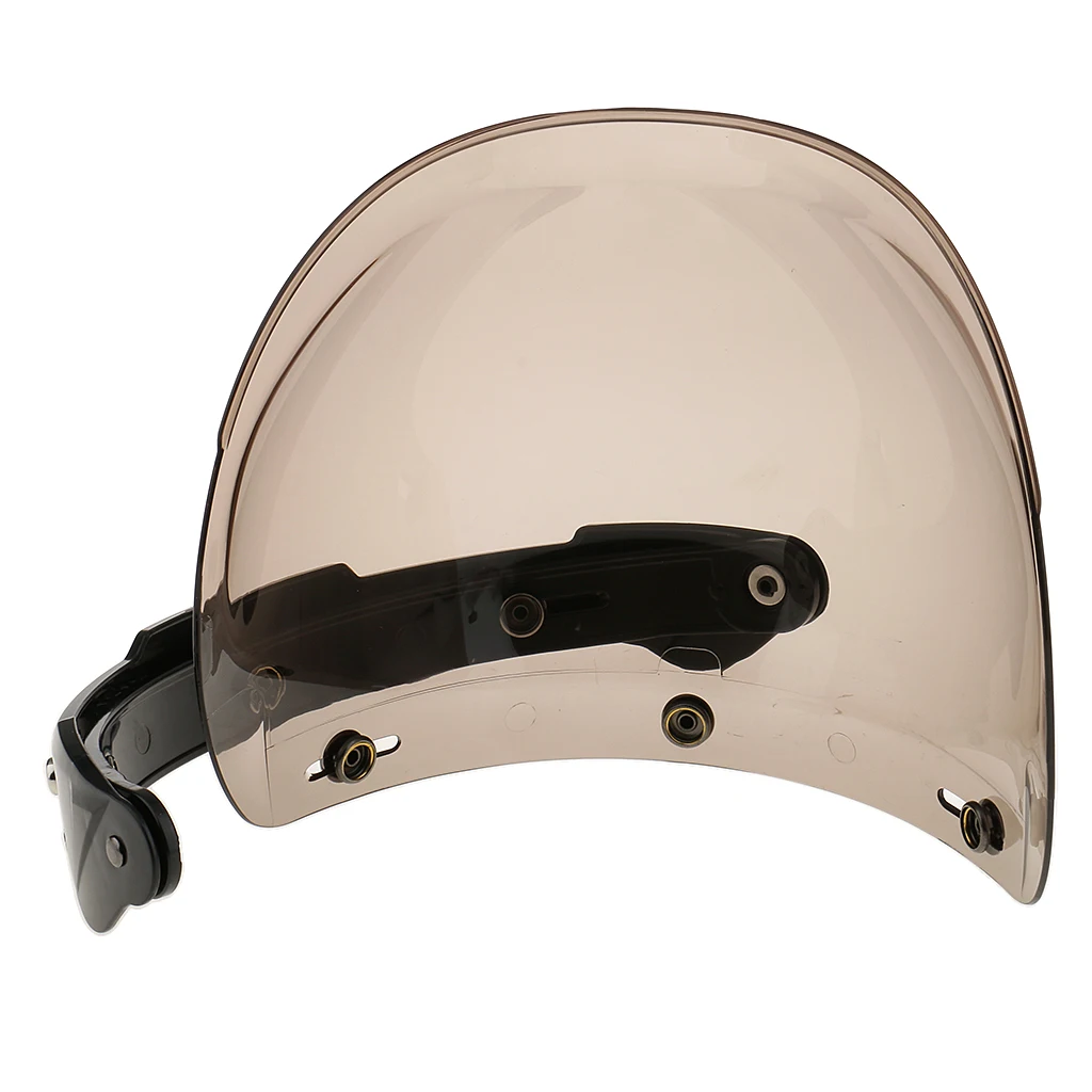 Motorcycle 3 Snap Helmet Visor Shield Flip Up Down Lens for Harley 20cm Dropshipping