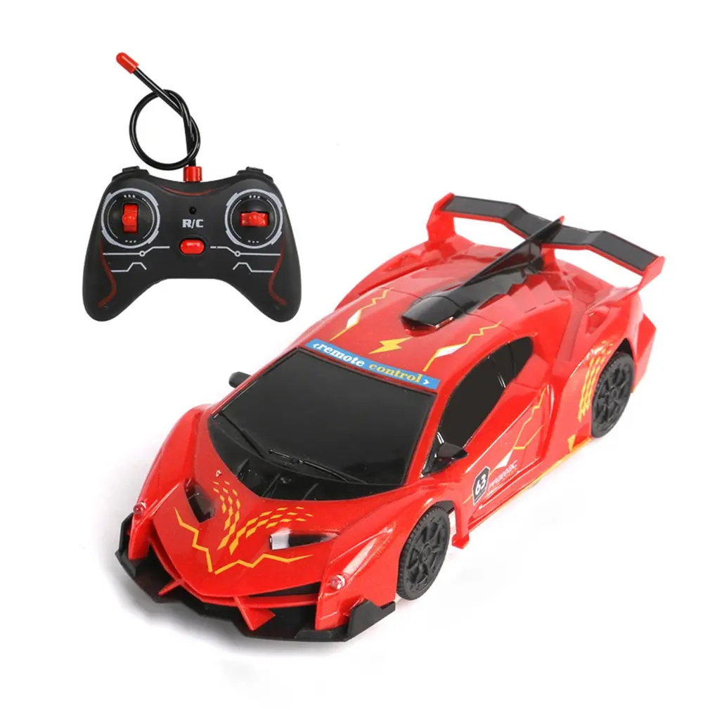 

4CH Remote Control RC Car Wall Climbing Sport Racing Car Rechargeable Stunt Toys Thunder Cool Car