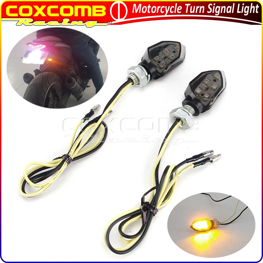LED Turn Signal Light Indicator Motorcycles Dirt Bike 