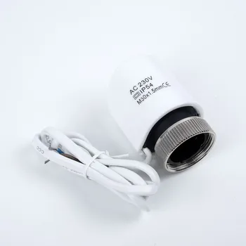 

1x AC 230V Electric Thermal Actuator Floor Heating Valve For Underfloor Heating-