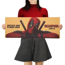 TIE LER классический фильм крафт-бумага плакат винтажный бумажный плакат домашний декор Настенная Наклейка 70,5X27 см