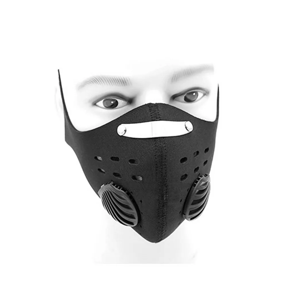 PM2.5 Велоспорт Лыжная маска для лица ветрозащитный дышащий бюстгальтер без