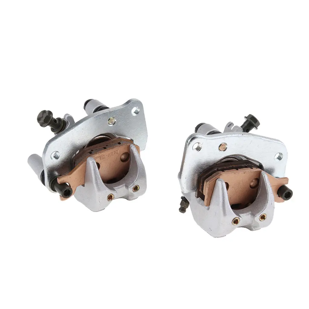 2Pcs Front Brake Caliper With Pads for Suzuki KING QUAD 750 (LT A750X