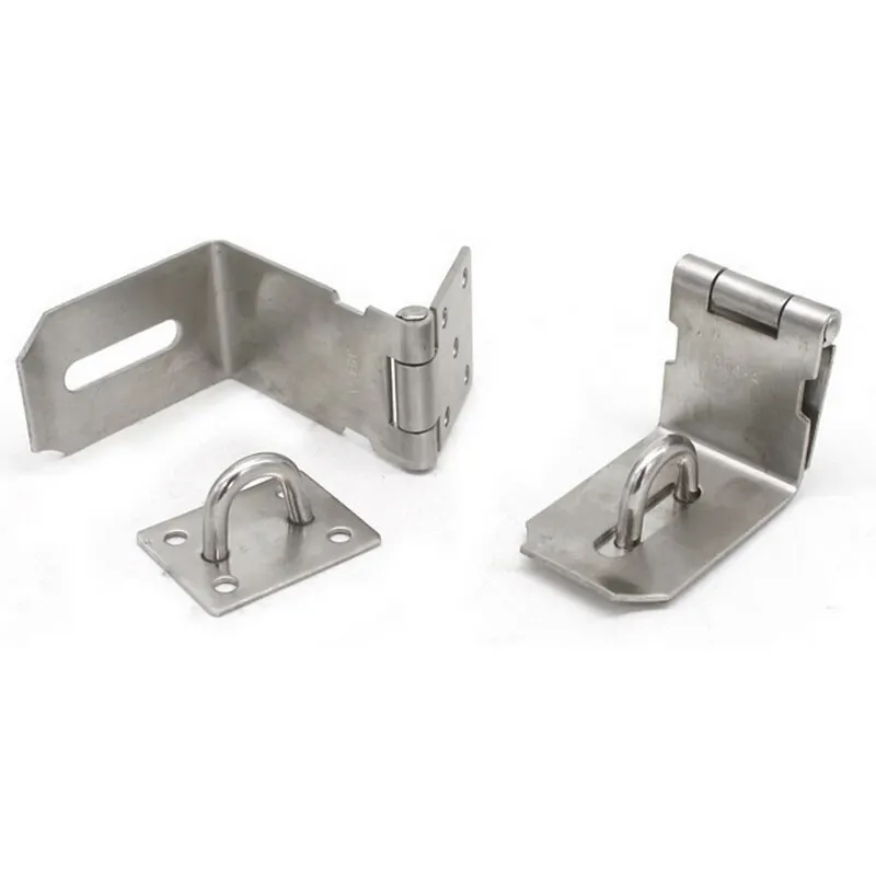 

90 Degree Right Angle Padlock Hasp Security Door Clasp Hasp Lock Latch