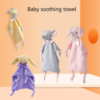 

Baby Infant Animal Soothe Appease Towel Soft Plush Comforting Toy Pacify Towel Appeasing Towel Soothing Towel Baby Plush Doll