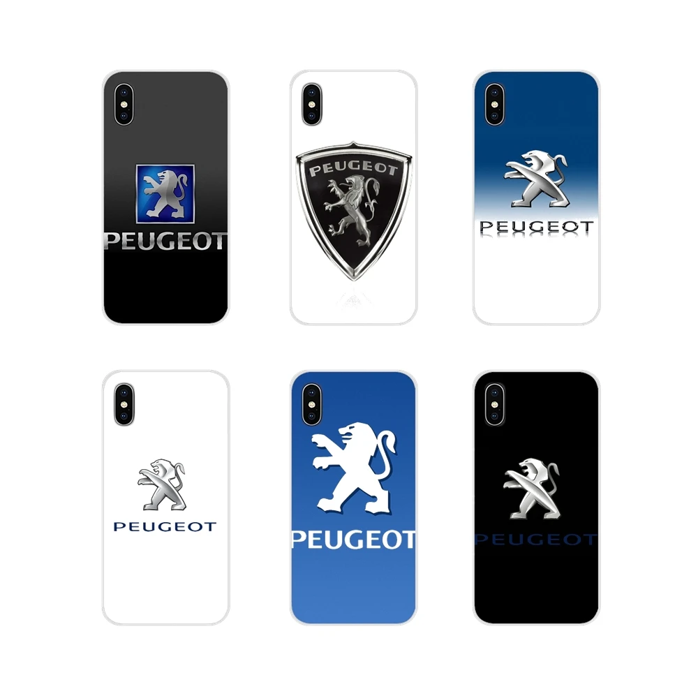 

For Huawei G7 G8 P7 P8 P9 P10 P20 P30 Lite Mini Pro P Smart Plus 2017 2018 2019 car Peugeot logo Accessories Phone Cases Covers