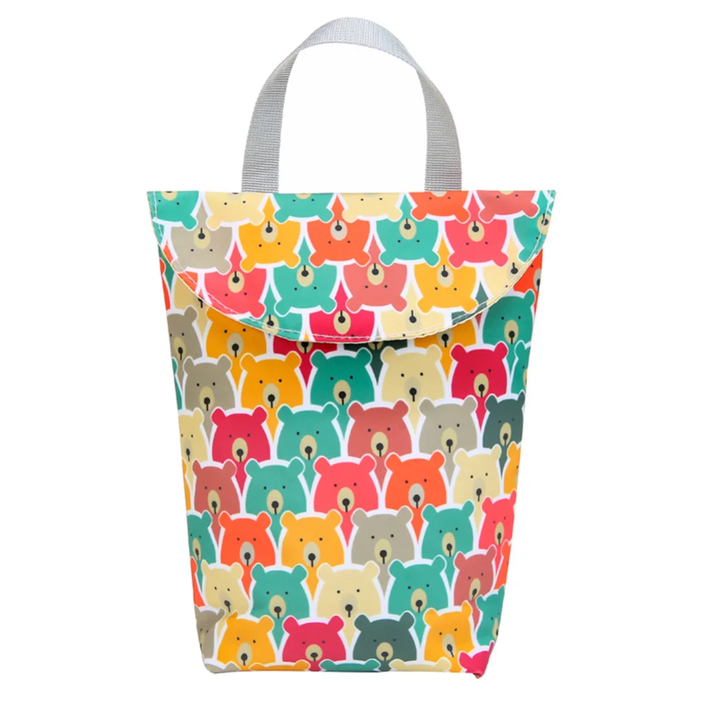 

Multifunctional Reusable Baby Diaper Organizer Waterproof Wet Dry Bag Mom Storage Bag Travel Diaper Bag
