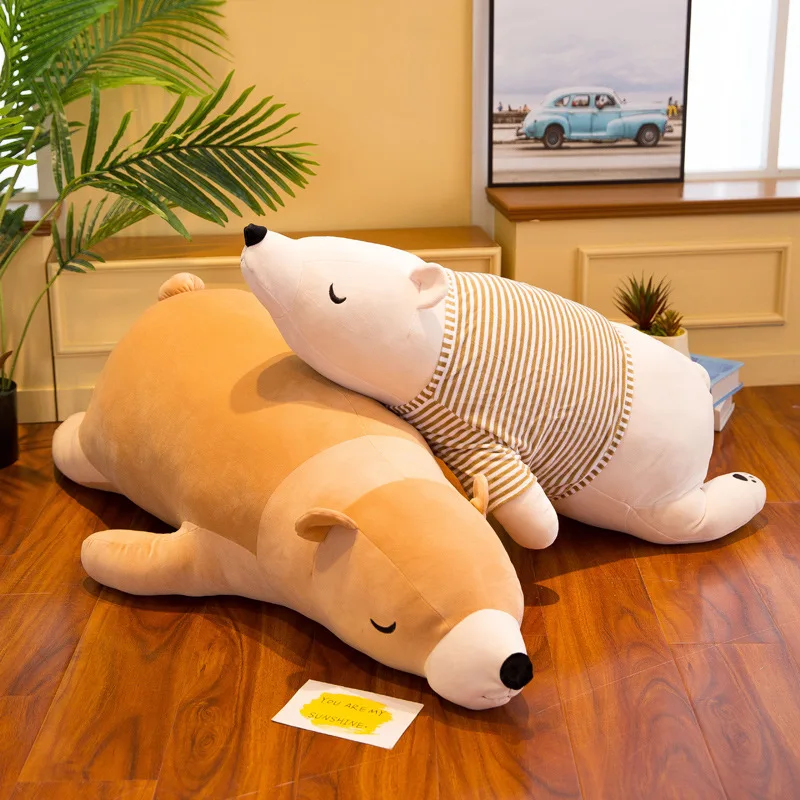 

RS Plush Toys Software Polar Bear Doll Gift Pillow WG