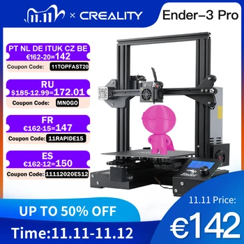 

Ender-3 Pro CREALITY 3D impresora 3d profesional Ender-3 PRO Magic Cmagnet Build plate 220*220*250MM With Brand Power Supply