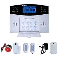 GSM охранная сигнализация домашняя система в доме Поддержка беспроводной детектор и проводной детектор DIY аксессуары