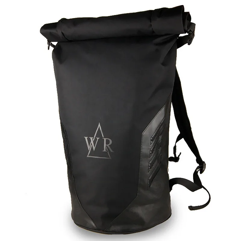 

Large-capacity Backpack Men's Backpack Korean-style Knight Volume Cover yuan tong bao Men Bucket Bag Casual Outdoor Travel Bag
