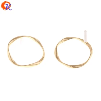 

Cordial Design 50Pcs 30*33MM Jewelry Accessories/Hand Made/Torsional Ring Shape/Zinc Alloy/DIY/Earrings Stud/Earring Findings