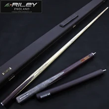 

Professional RILEY High-end Excellent Handmade 3/4 Piece Snooker Cue Kit with Case with Extension 10mm Billiard Snooker Stick