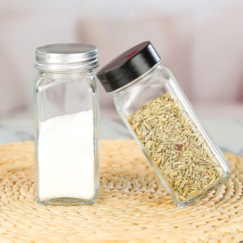 12/24pcs Seasoning Box Salt And Pepper Glass Spice Jars Set Lid Pot Condiment Seasoning Bottle Shakers Kitchen Storage Supplies 12/24pcs Seasoning Box Salt And Pepper Glass Spice Jars Set Lid Pot Condiment Seasoning Bottle Shakers Kitchen Storage Supplies